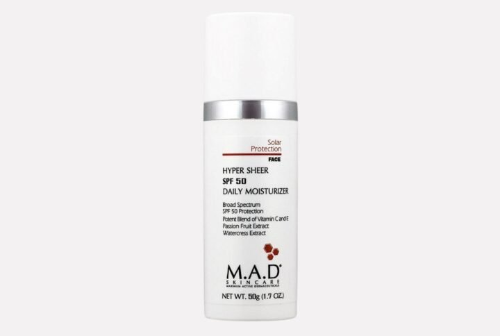 M.A.D HYPER SHEER SPF50 DAILY MOISTURIZER