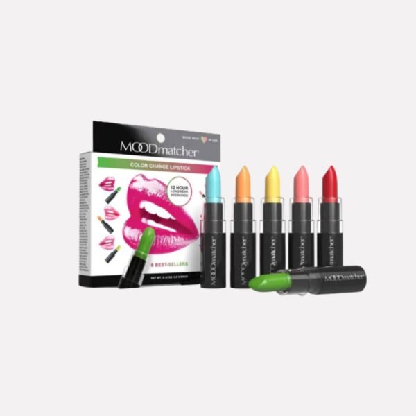 MOODMATCHER LIPSTICKS- 6-PCS