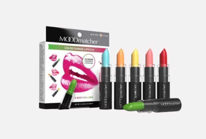 MOODMATCHER LIPSTICKS- 6-PCS