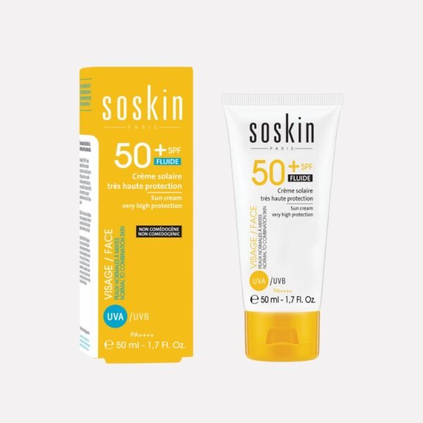 SOSKIN FLUID SUNSCREEN SPF 50+