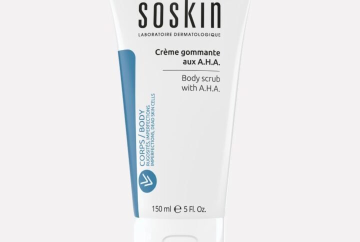SOSKIN Body scrub with A.H.A