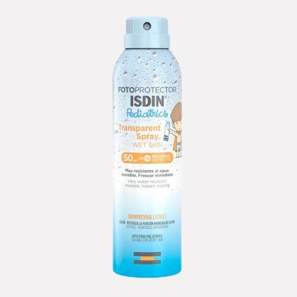 Isdin Fotoprotector Pediatrics Wet Skin Transparent Spray 50+