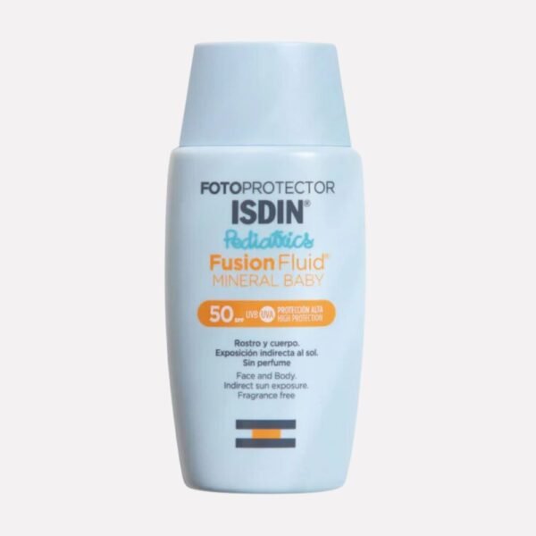 Isdin Fotoprotector Fluid Mineral Baby Pediatrics SPF 50+